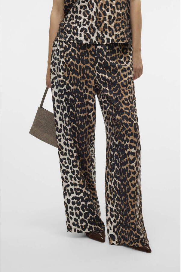 Vero Moda Comfortbroek VMJOSIE HW WIDE PANT WVN GA NOOS