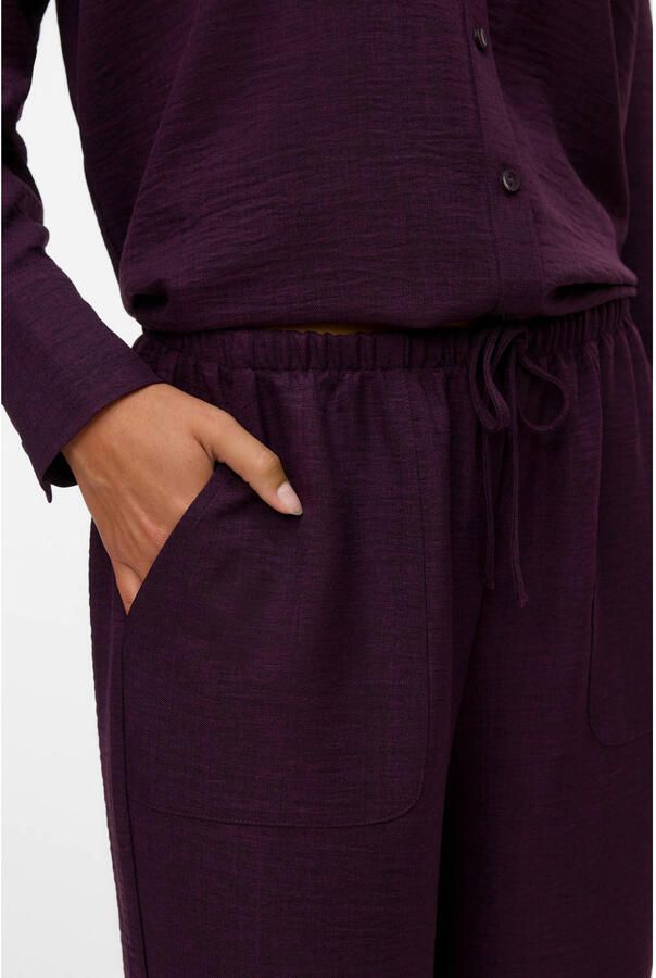 Vero Moda Comfortbroek VMMELANEY HW LOOSE PANT WVN GA NOOS