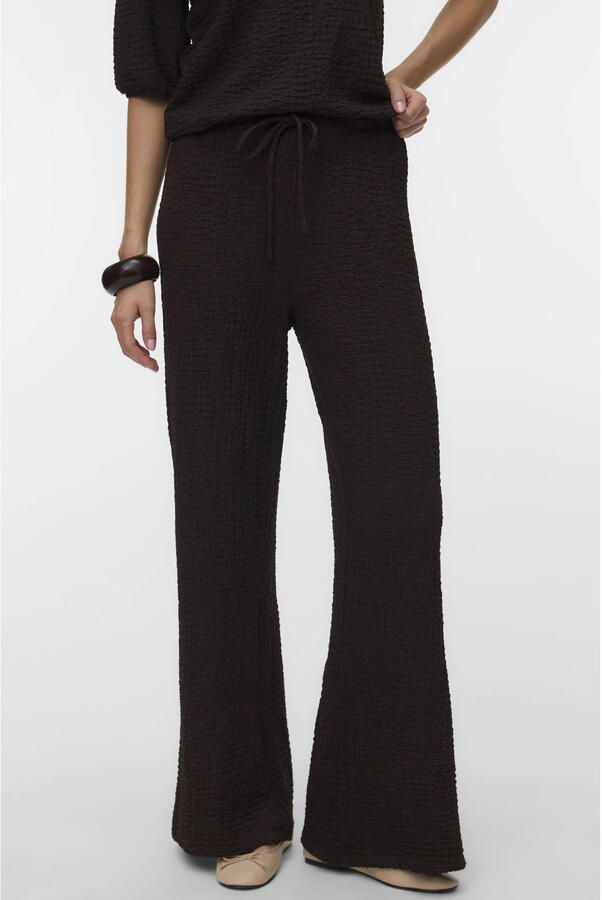 VERO MODA wide leg high waist casual broek - Foto 3