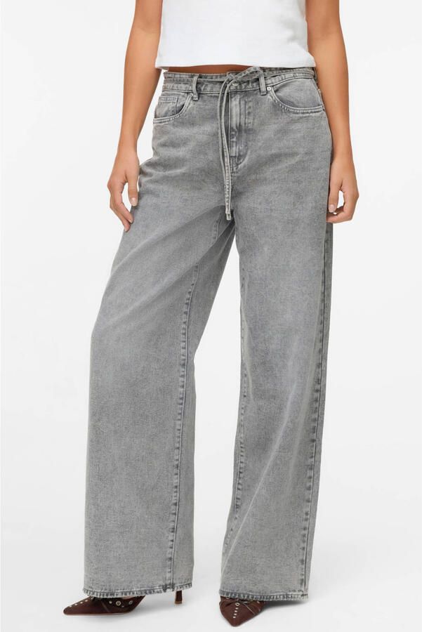 Vero Moda Wide leg jeans van katoenmix model 'WIEN'