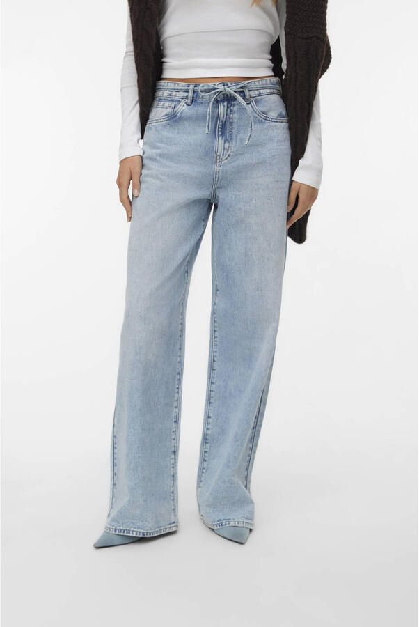 Vero Moda Wijde jeans VMWIEN MR WIDE BELT JEANS SI338 NOOS