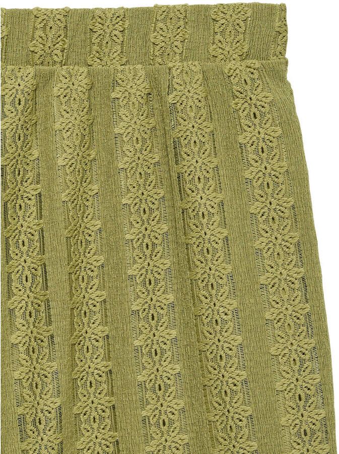 VERO MODA wide leg regular waist casual broek olijfgroen - Foto 2