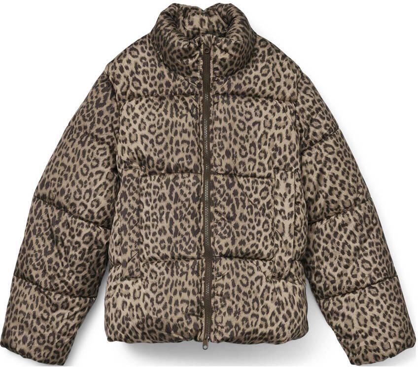 Vero Moda Regular fit gewatteerd jack met all-over motief model 'PARDA' - Foto 1