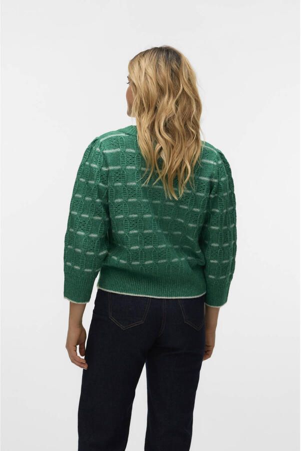 Vero Moda New Leonor 3 4 Crewneck Sweater Dames - Foto 2