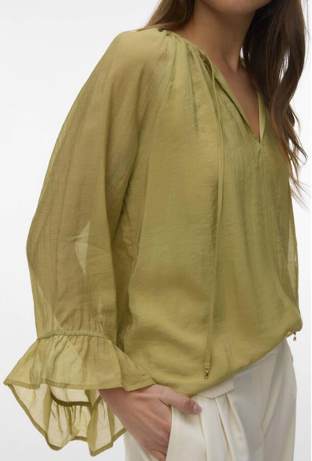 VERO MODA x Noor de Groot top lichtgroen - Foto 2