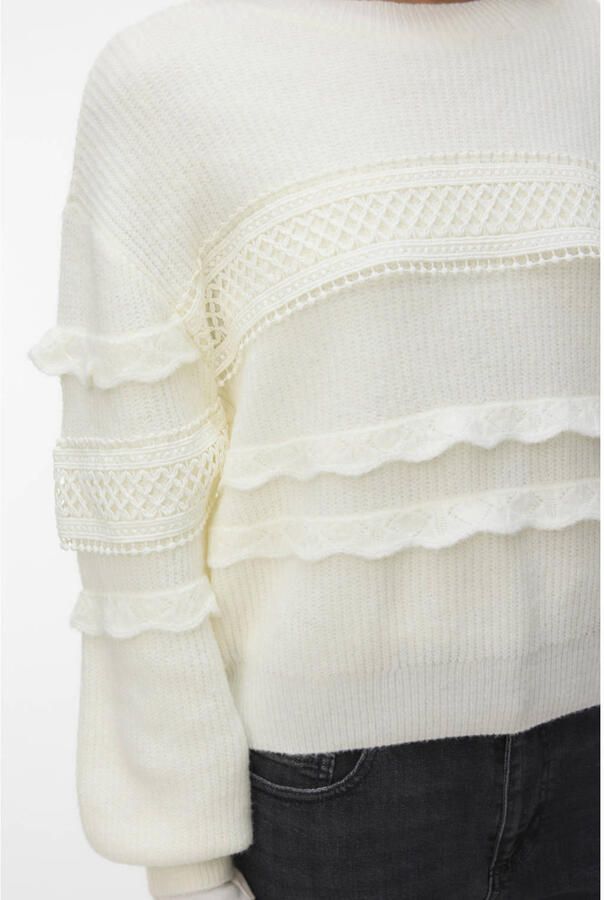 VERO MODA x Noor de Groot top wit gebreid - Foto 2