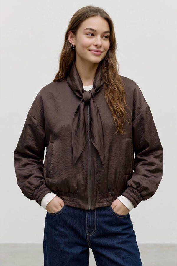 VERO MODA x Wehkamp bomberjack bruin