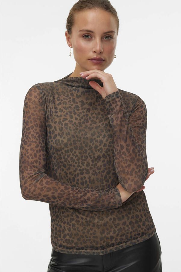 VERO MODA x Wehkamp top bruin