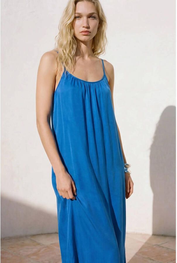 VERO MODA zomerjurk blauw