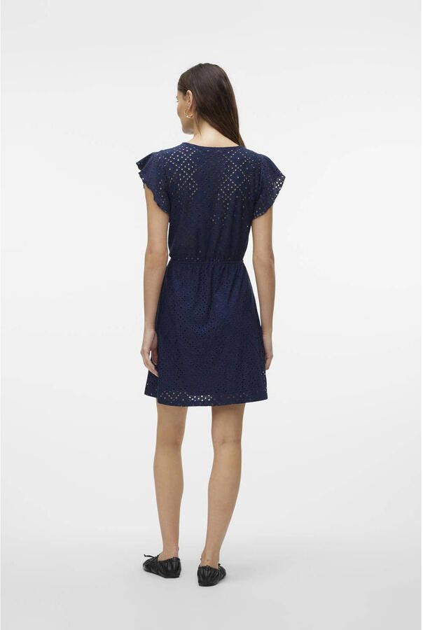 Vero Moda Getailleerde zomerjurk met ajourpatroon model 'TASSA' - Foto 2