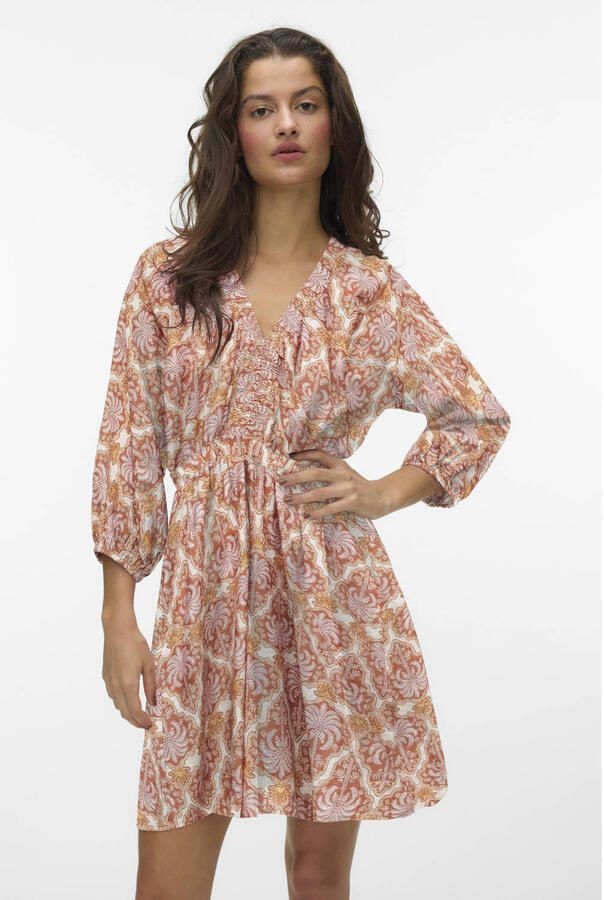 VERO MODA zomerjurk lichtroze