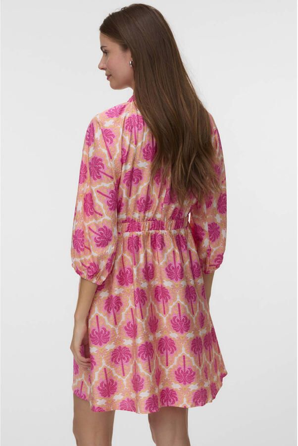 Vero moda Vmevelijn 3 4 Short Dress Dames - Foto 3
