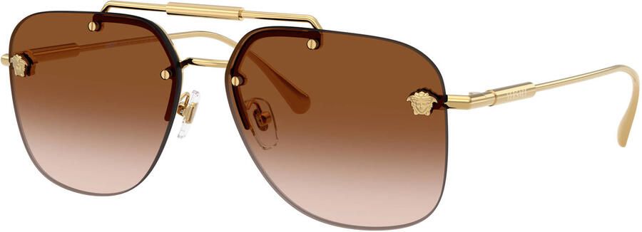 Versace zonnebril 0VE2296 goudkleurig