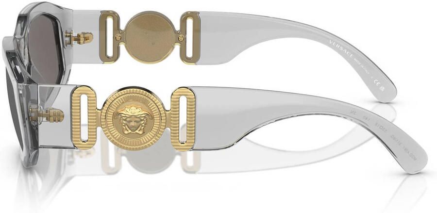 Versace Biggie Zonnebril Ve4361 311 6G Gray Unisex - Foto 2