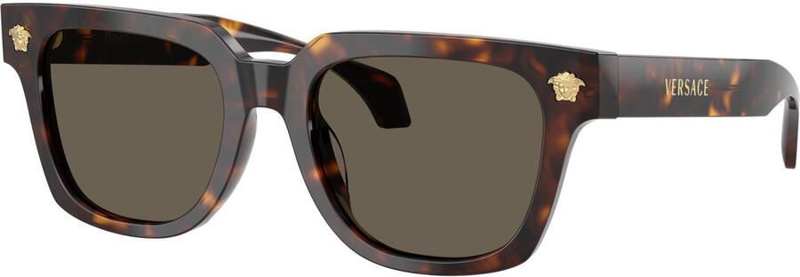 Versace zonnebril 0VE4510U met tortoise print bruin