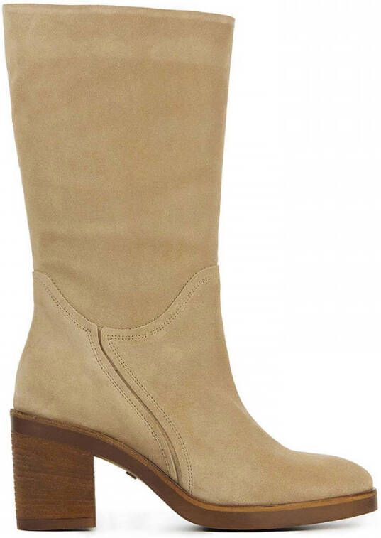 Via Vai 58114 Taara Stace suède laarzen beige - Kledingwinkel.nl