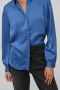VILA blouse VIELLETTE van gerecycled polyester blauw - Thumbnail 1