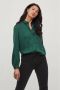 Vila Blouse Noos Ellette Satin Shirt L S Pineneedle - Thumbnail 1