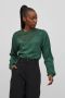 VILA blouse VISUVITA groen - Thumbnail 1