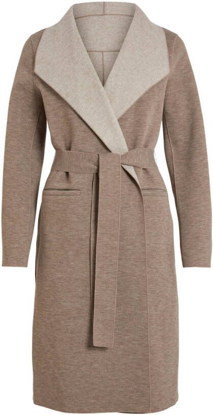 Vila Lange jas met steekzakken model 'juice'