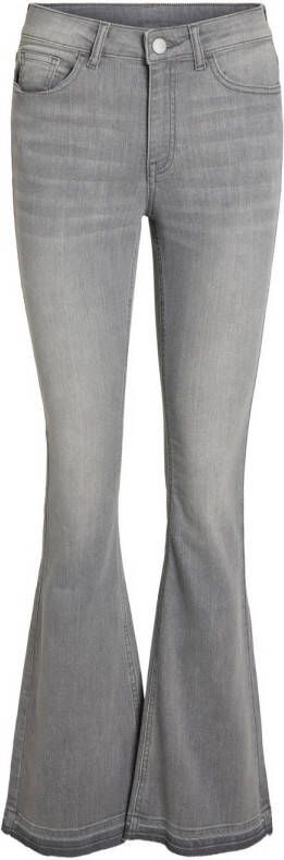 VILA flared jeans VIBETTY grey denim