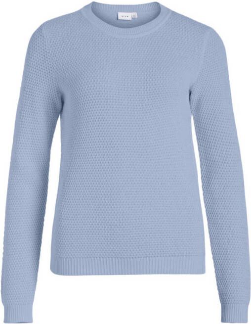 Vila Regular fit gebreide pullover met ronde hals model 'Vidalo'