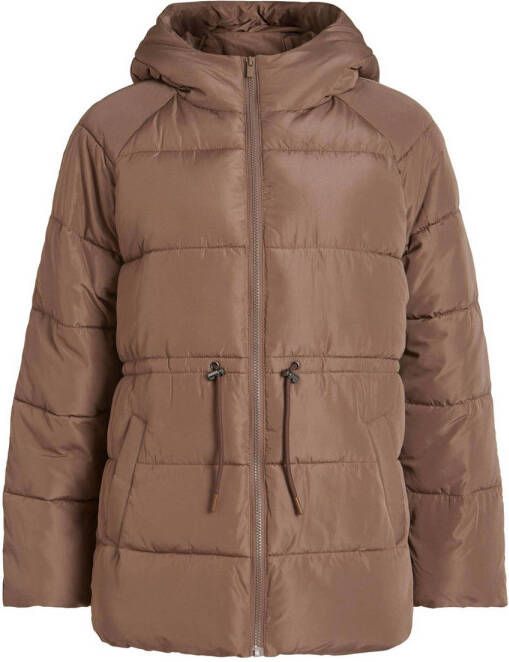 Vila Gewatteerd jack met steekzakken model 'VILEANA'