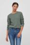 Vila Gebreide pullover met structuurmotief model 'Vidalo O-Neck' - Thumbnail 1