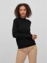 Vila Gebreide pullover met ribboorden model 'VIRIL' - Thumbnail 1