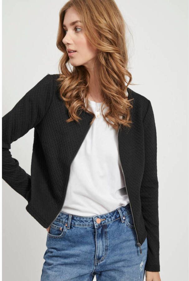 VILA vest VINAJA zwart