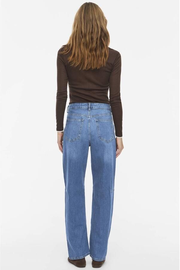 VILA barrel jeans medium blue - Foto 3