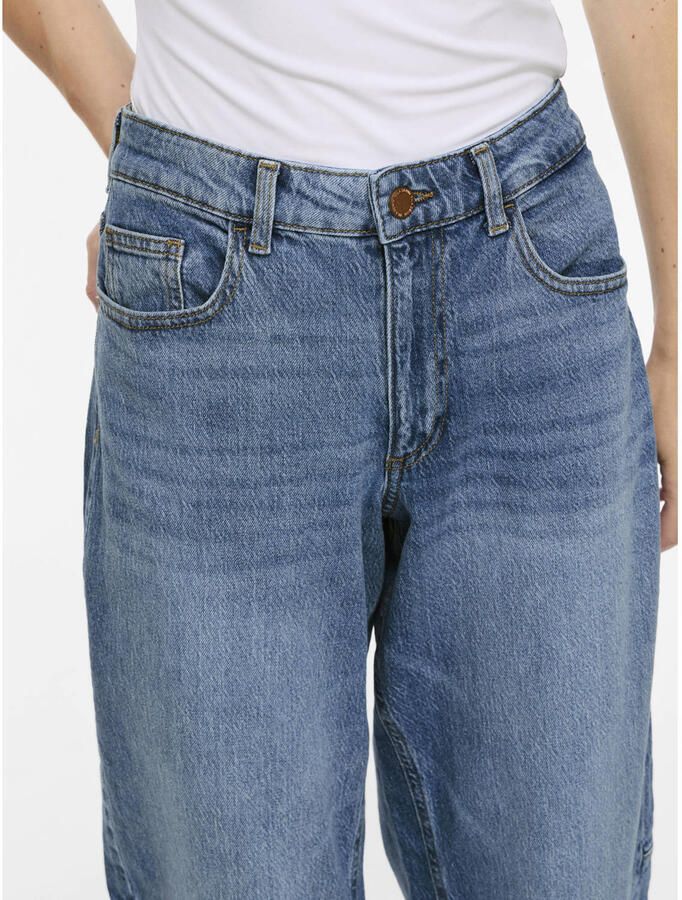VILA barrel jeans mediumblauw - Foto 2