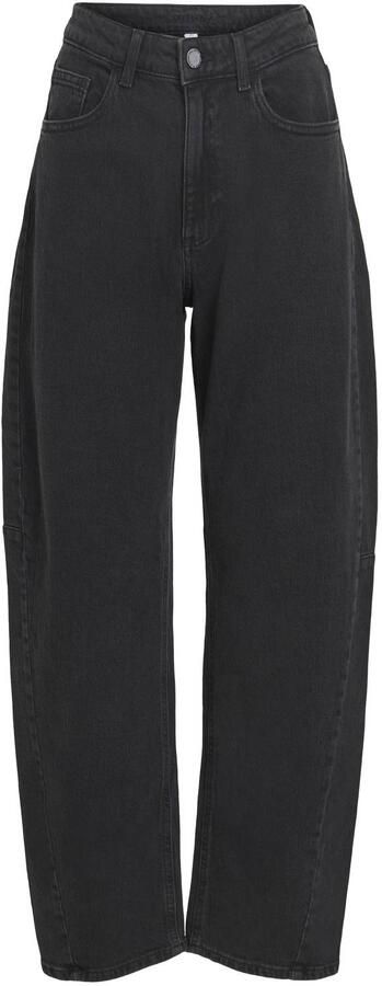 VILA barrel jeans zwart
