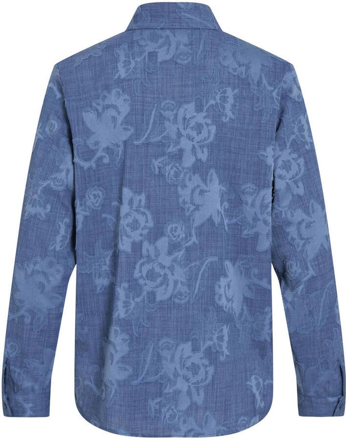 VILA blouse blauw - Foto 2