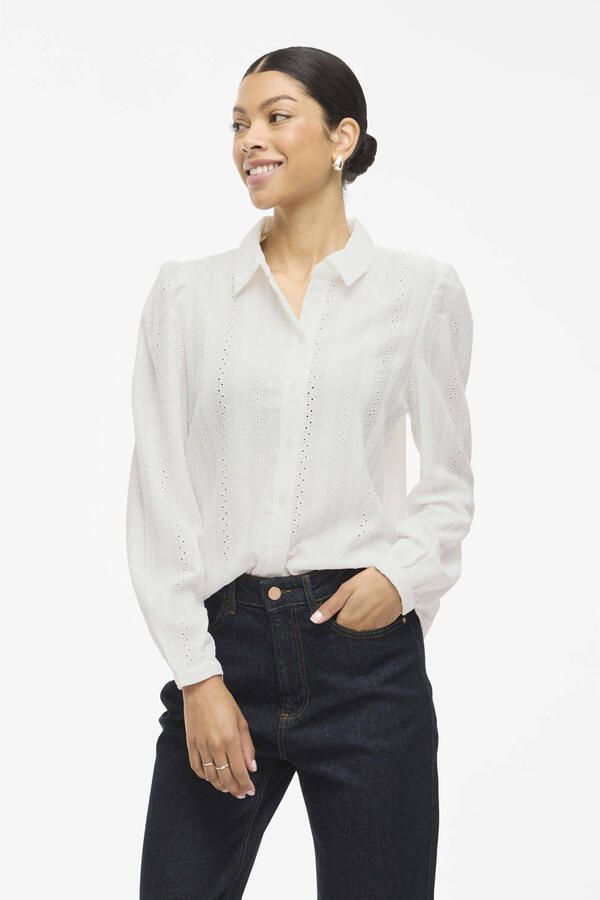 VILA blouse ecru