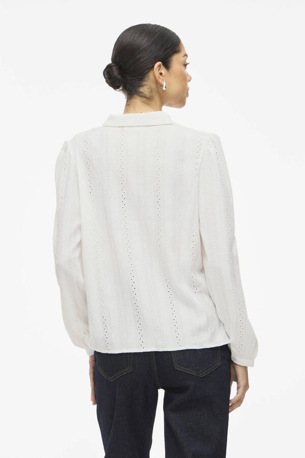 VILA blouse ecru - Foto 3