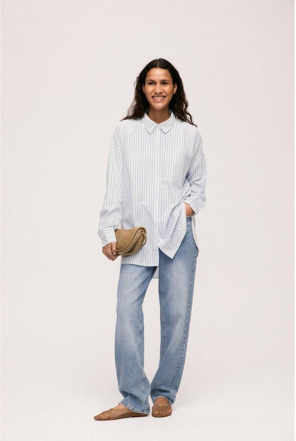 Vila Overhemdblouse VIDARMA L S BUTTON SHIRT NOOS