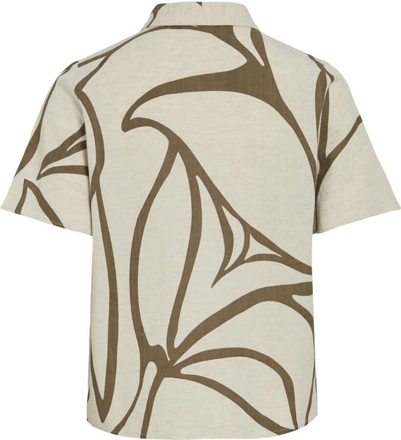 Vila Blouse van viscosemix met knoopsluiting model 'PRISILLA' - Foto 2