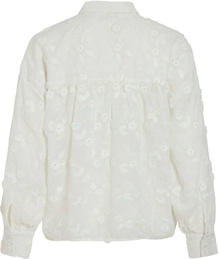 Vila Blouse Shirt Simone Snow White - Foto 3