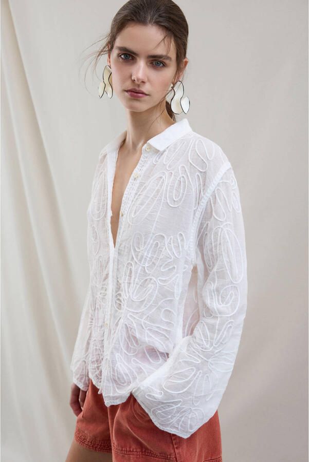 VILA blouse wit - Foto 2