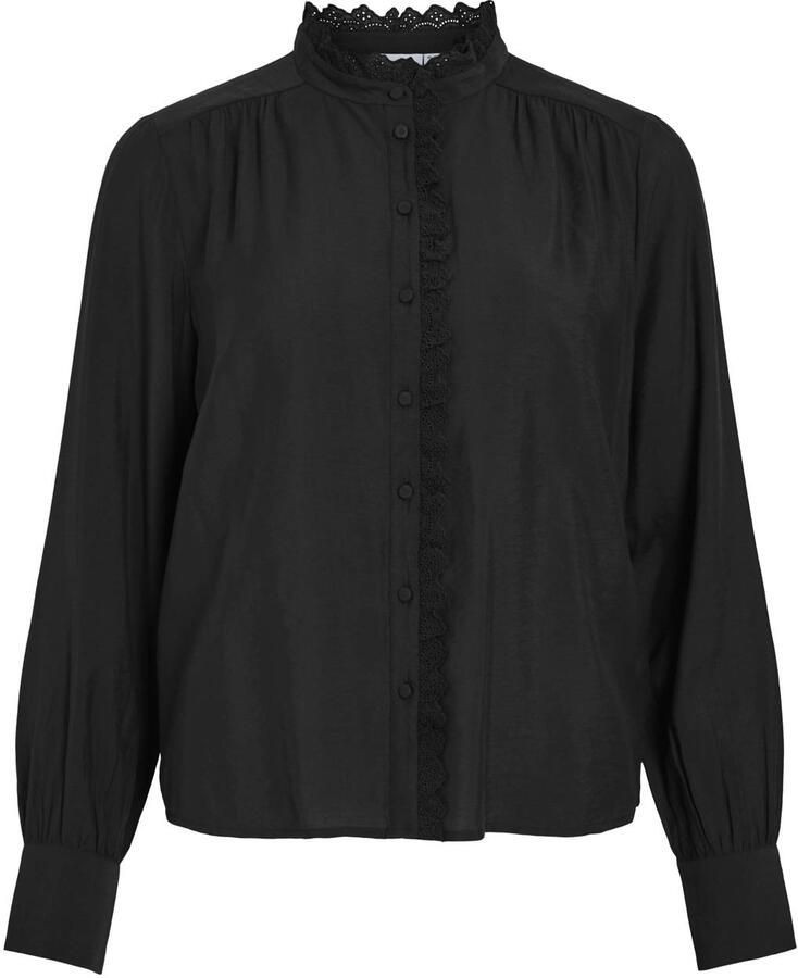 VILA blouse zwart