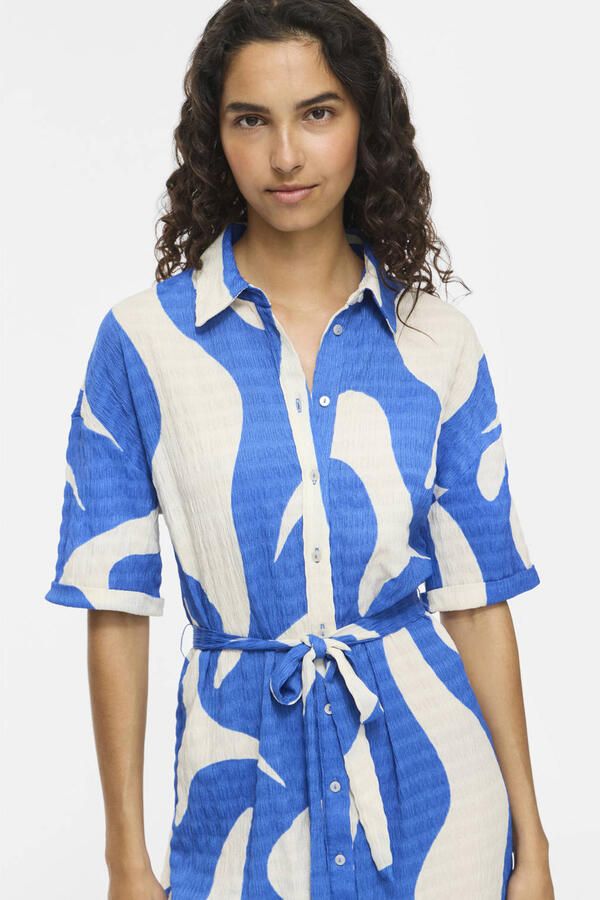 Vila Zeya Zera 2 4 Midi Jurk Dames