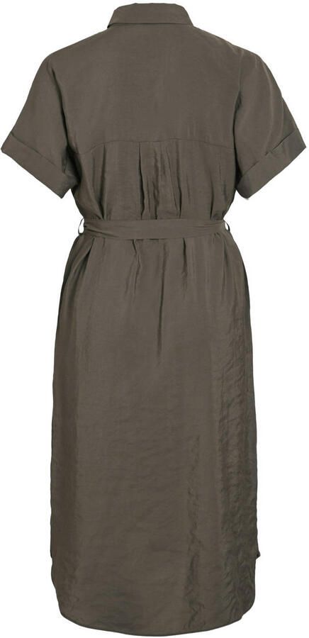 VILA blousejurk taupe - Foto 3