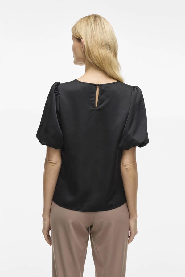 Vila Blouse Noos Top Ellette Black - Foto 3