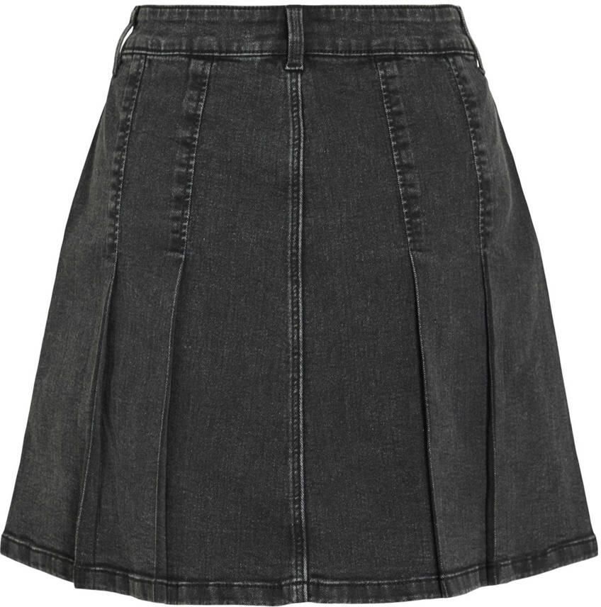 VILA denim spijkerrok grey denim - Foto 2