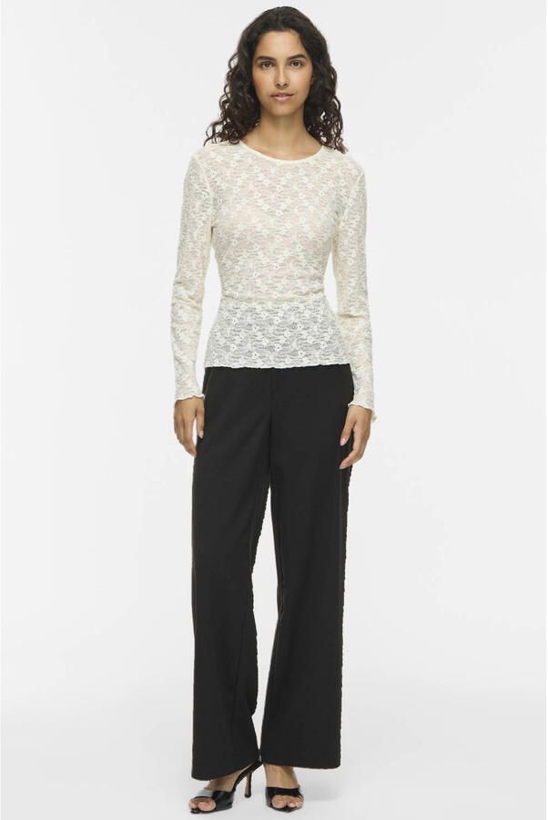 Vila Fay O-Neck L S Top Dames - Foto 2