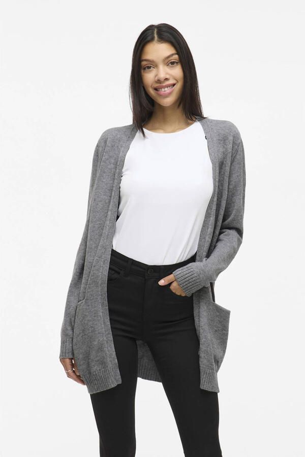 Vila Vest VIRIL OPEN L S KNIT CARDIGAN NOOS