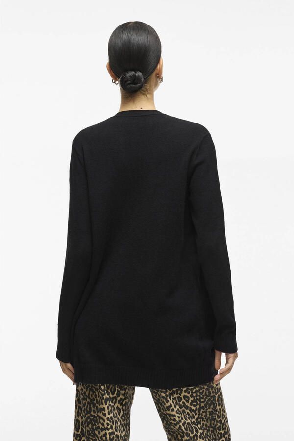 Vila Gebreide cardigan met steekzakken model 'VIRIL' - Foto 3