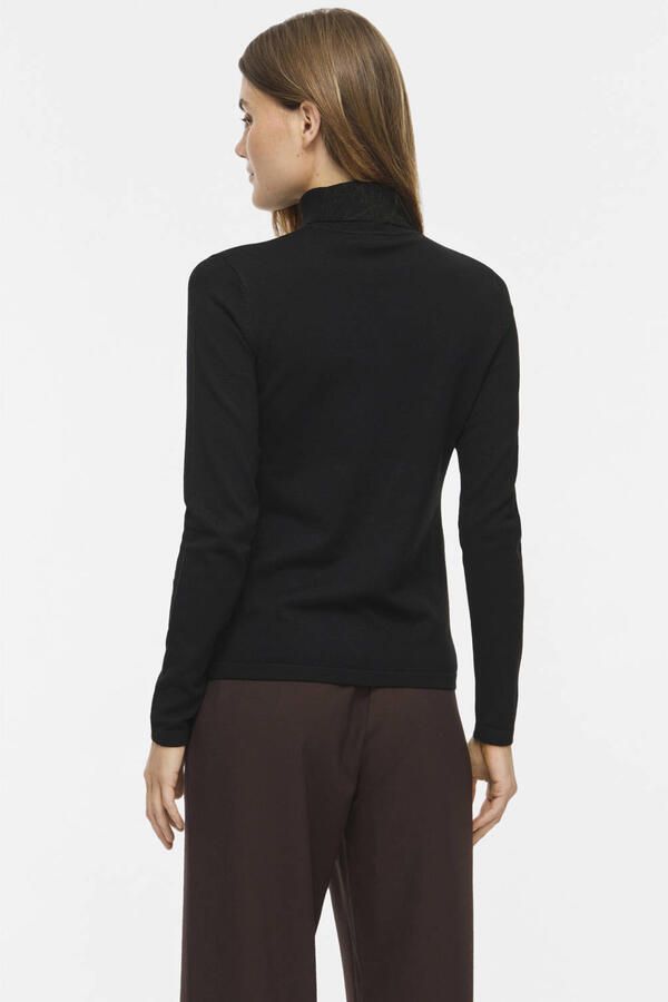 Vila Malu Rollneck Knit Trui Dames - Foto 3