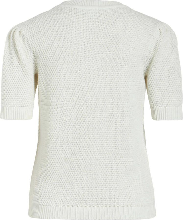 Vila Gebreide pullover met ribboorden model 'DALO'
